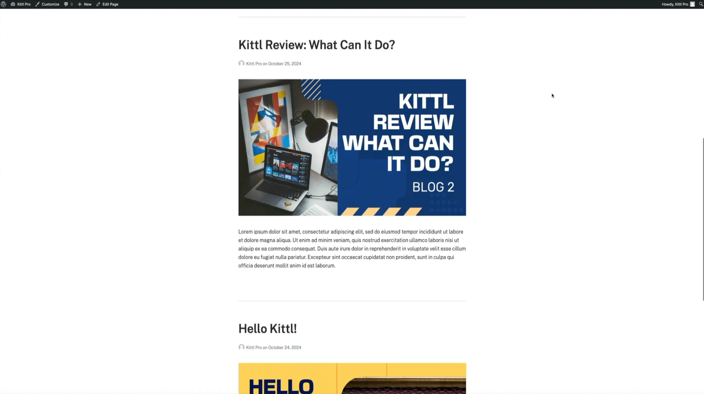 how to make blog images with kittl